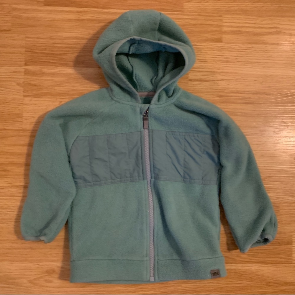 MEC fleece jacket size 18 months Green